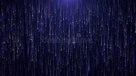 A Dark Blue Background With Falling Stars Creating A Magical Night Sky