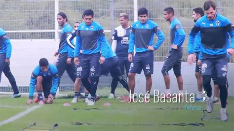 Jos Basanta Entrenamientorayados Youtube