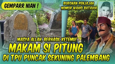 Gemparr Berhasil Ketemu Makam Si Pitung Di TPU Puncak Sekuning