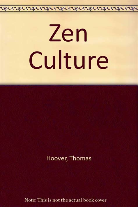 Zen Culture Hoover Thomas 9780415001960 Books