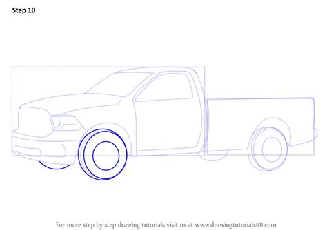 Learn How To Draw A Pickup Truck Trucks Step By Step Drawing Tutorials