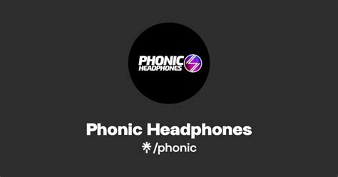 Phonic Headphones Facebook Linktree