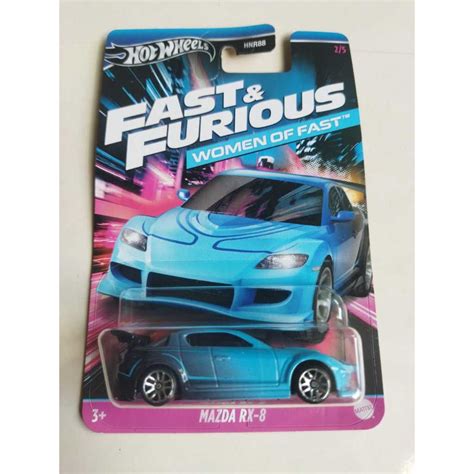 Hot Wheels Fast Furious Women Of Fast Porsche Cayman GT Mazda Rx Honda S Ford GT
