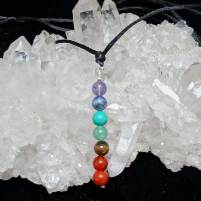 Colgante De Los 7 Chakras El Taller De Los Minerales