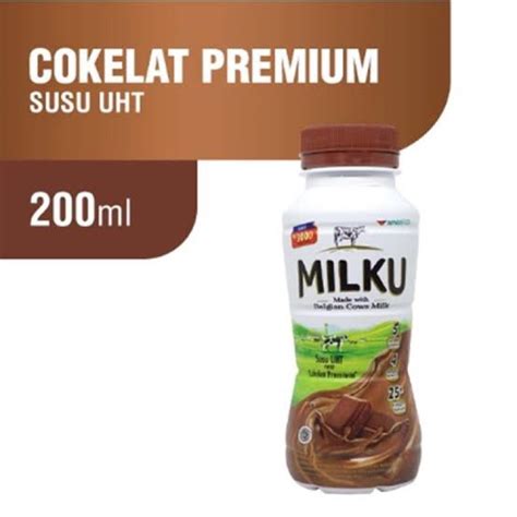 Jual Milku Dus Milku Susu Uht Coklat Ml Dus Isi Indonesia