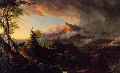 El Museo De Hipatia Thomas Cole The Course Of Empire