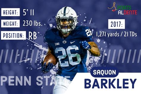 Saquon Barkley NFL Draft Profile - LAFB Network