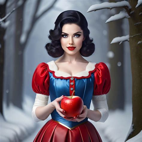 Snow White Among Apples By Titti Blonde Artofit