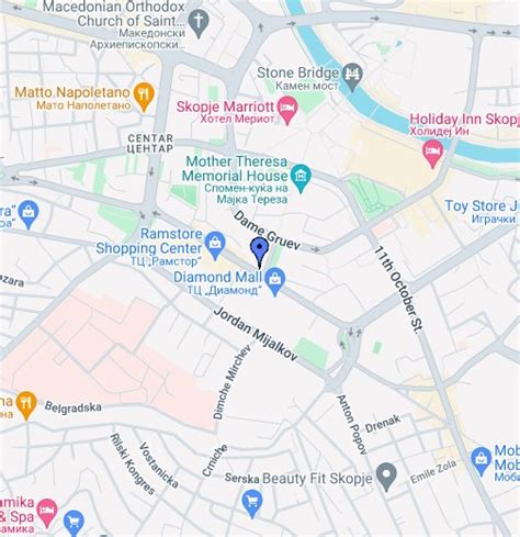 Google Maps Skopje Centar - Brandy Tabbitha
