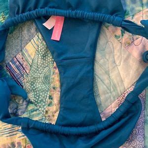 Victoria S Secret Swim Nwot Victorias Secret Teal Cheeky Swim Bikini Top And Bottom Size