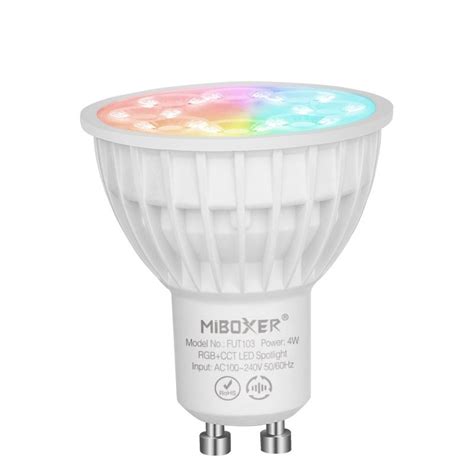 Miboxer Ac V W Gu Rgb Cct Led Spotlight Fut Magic Ledpro