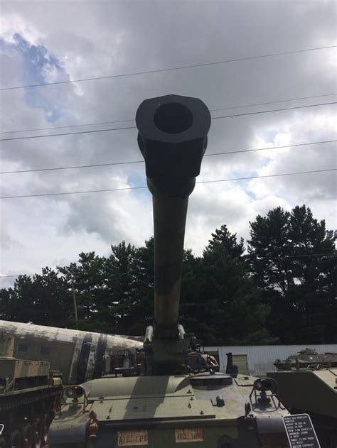 M110a2 8 Inch Howitzer At Motts Military Museum In Columbus Ohio