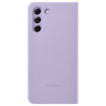 Official Samsung Smart Clear View Cover Lavender Case For Samsung