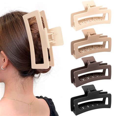 Inche Extra Large Claw Clips For Thick Hair And Long Hair Pack Xl