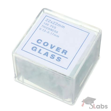 Cover Glass Square Microscope Scholars Labs