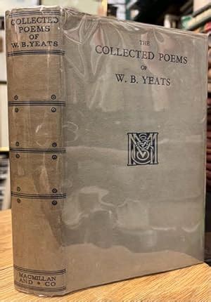 The Collected Poems Of W B Yeats By Yeats W B Very Good Hardcover