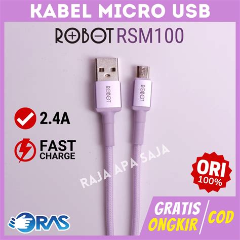 Jual Kabel Data Charger Micro USB Fast Charging 2 4A Casan Mikro HP Tab