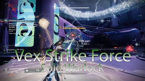 Vex Strike Force Vex Incursion Zone Public Event Solo Flawless