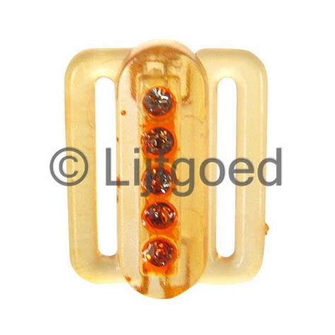 Bikini Sluiting Zwart Bloem 10mm Webshop Lijfgoed