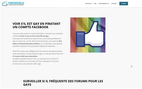 Homophobie Un logiciel espion propose de découvrir si son fils est gay