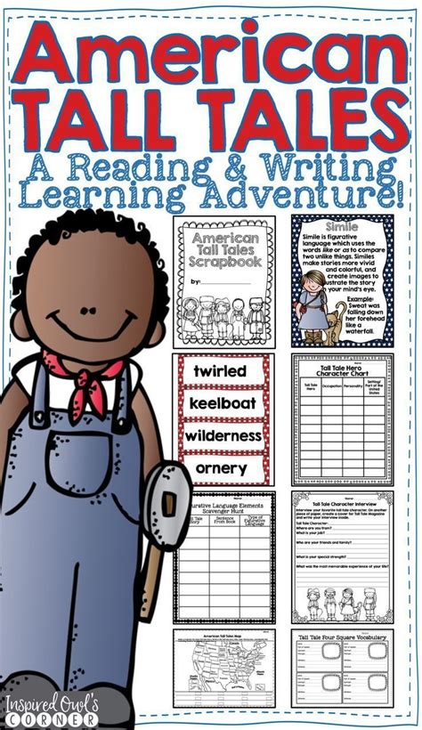 This Tall Tales Reading And Writing Unit Will Help You Bring Your Tall