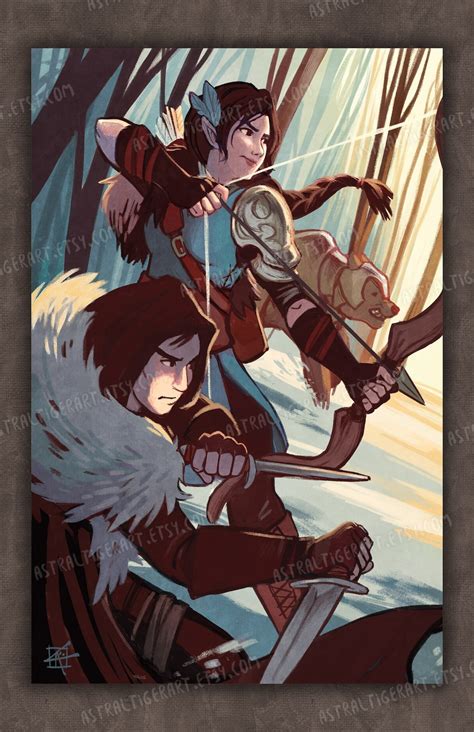 The Twins 11x17 Critical Role Fan Art Poster Print Etsy