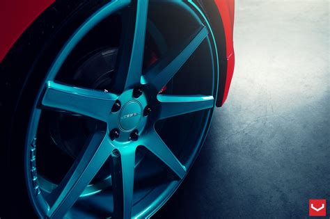 Extraordinary Color Solution Red Scion Tc On Custom Blue Wheels