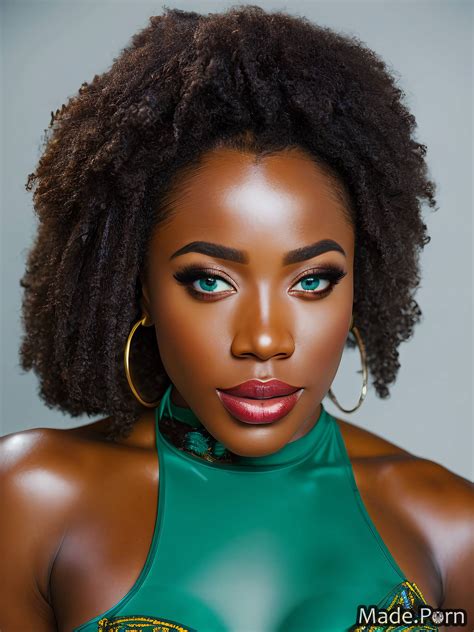 Porn Image Of Made Neon Nude Bodybuilder Woman African American 20 Created By AI