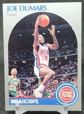 Nba Hoops Basketball Joe Dumars Base Card Detroit Pistons