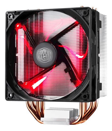 Disipador Aire Cpu Cooler Master Intel Amd Hyper Red Led Env O Gratis