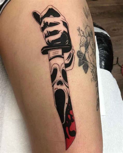 Deadliest Ghostface Tattoo Designs With Meaning