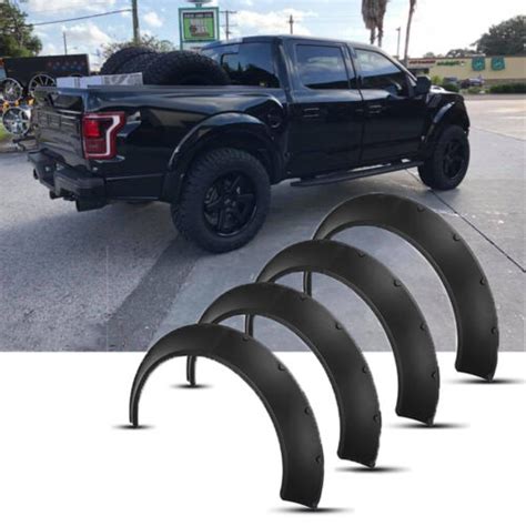 45 Car Fender Flares Flexible Extra Wheel Arches For Ford F 150 F 250