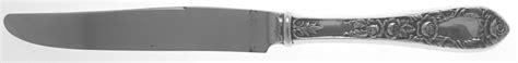 Rose Sterling Monograms New French Hollow Knife By Kirk Stieff