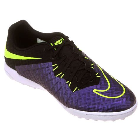 Chuteira Society Nike Hypervenom Finale Tf Verde Limão Roxo Shop Timão