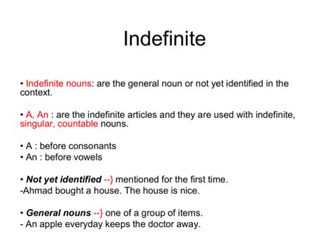 indefinite