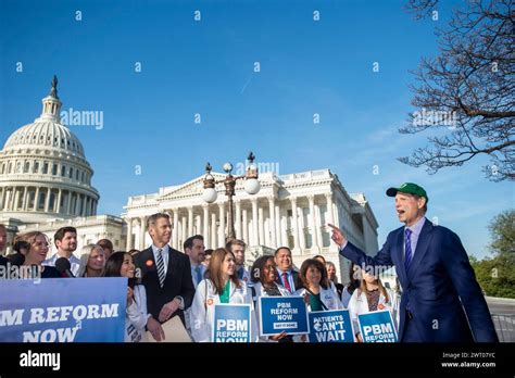 United States Senator Ron Wyden Democrat Of Oregon Arrives For A