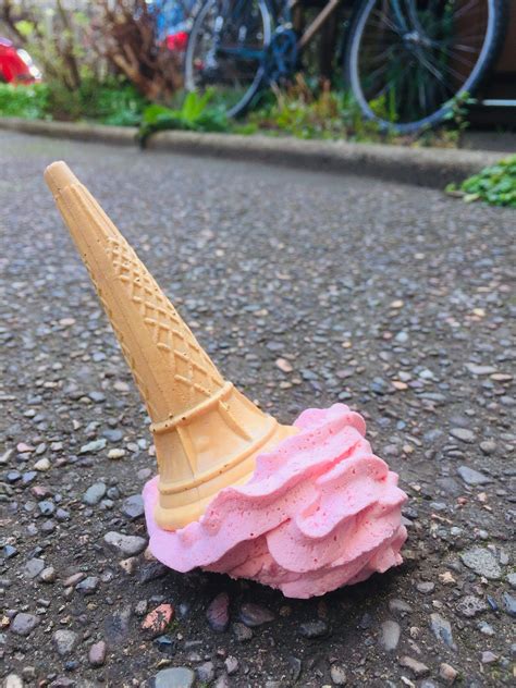 1 X Fake Ice Cream Cone Food Prop Replica Display Food Etsy Uk Food