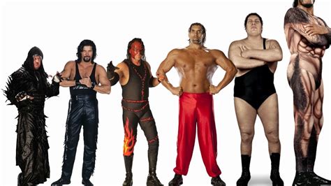 Wwe Los 10 Luchadores Mas Altos En La Historia De La Empresa Fotos