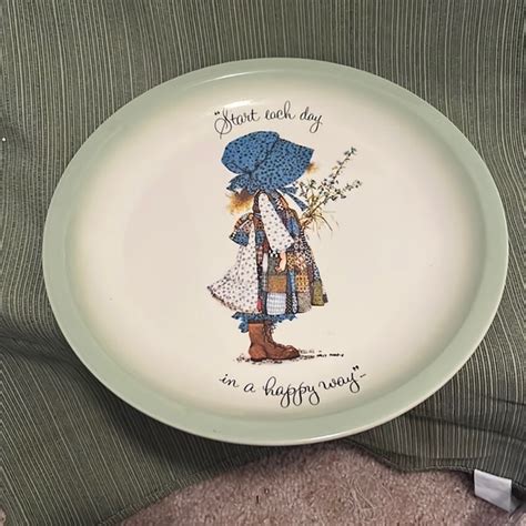 Accents Holly Hobbie Collectors Edition Plate Very Rare Poshmark