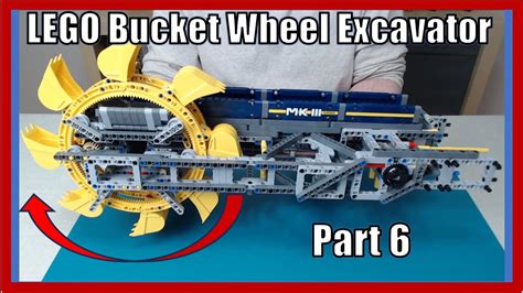 LEGO Technic Bucket Wheel Excavator Part 6 Bucket Wheel And