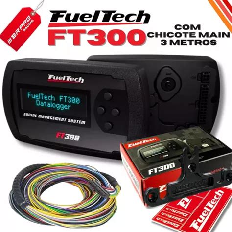 Fueltech Ft300 Injeção Programável Chicote Main 3 Metros