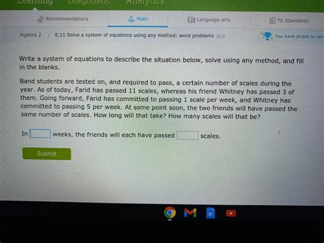 Answered Write A System Of Equations To Describe… Bartleby