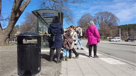 Bus Ride 748 Fittja Södertälje Centrum To Fittja Stockholm Sweden