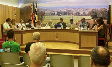 Crònica del Ple ordinari del dia 11 dOctubre de 2023 Ajuntament de