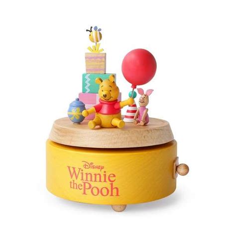 Disney Bo Te Musique Winnie L Ourson Wooderful Life Cm En Bois