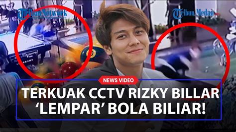 VIRAL Video CCTV Rizky Billar Lempar Bola Biliar Ke Lesti Kejora YouTube