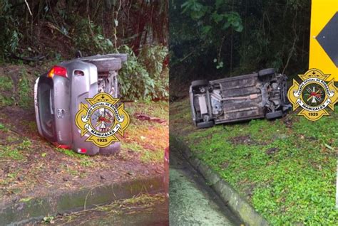 Un Carro Se Volc En La Doble Calzada Manizales Chinchin