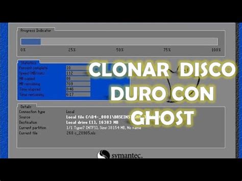 CLONAR DISCO DURO CON GHOST YouTube