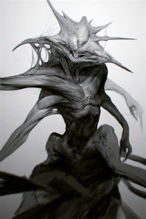 Scifi Fantasy Dark Fantasy Art Creature Concept Art