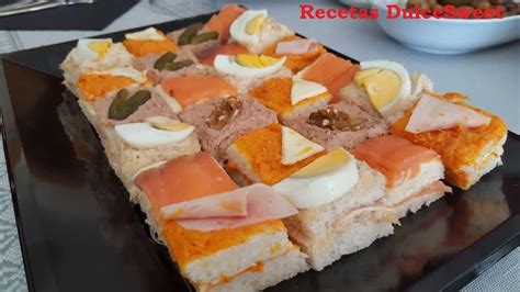 Canapés variados fáciles de hacer Cocina